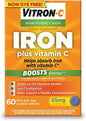 Vitron-C suplemento hierro y vitamina C 60 unidades