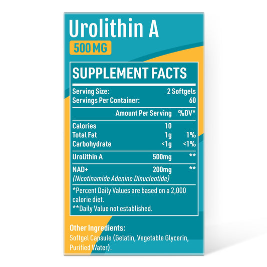 Vivacityx suplemento Urolithin A NAD+ 240 cápsulas