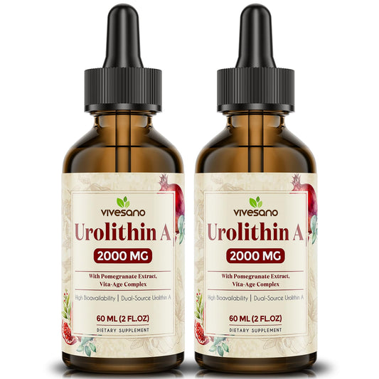 ViveSano gotas líquidas Urolitina A 2000 mg botella doble