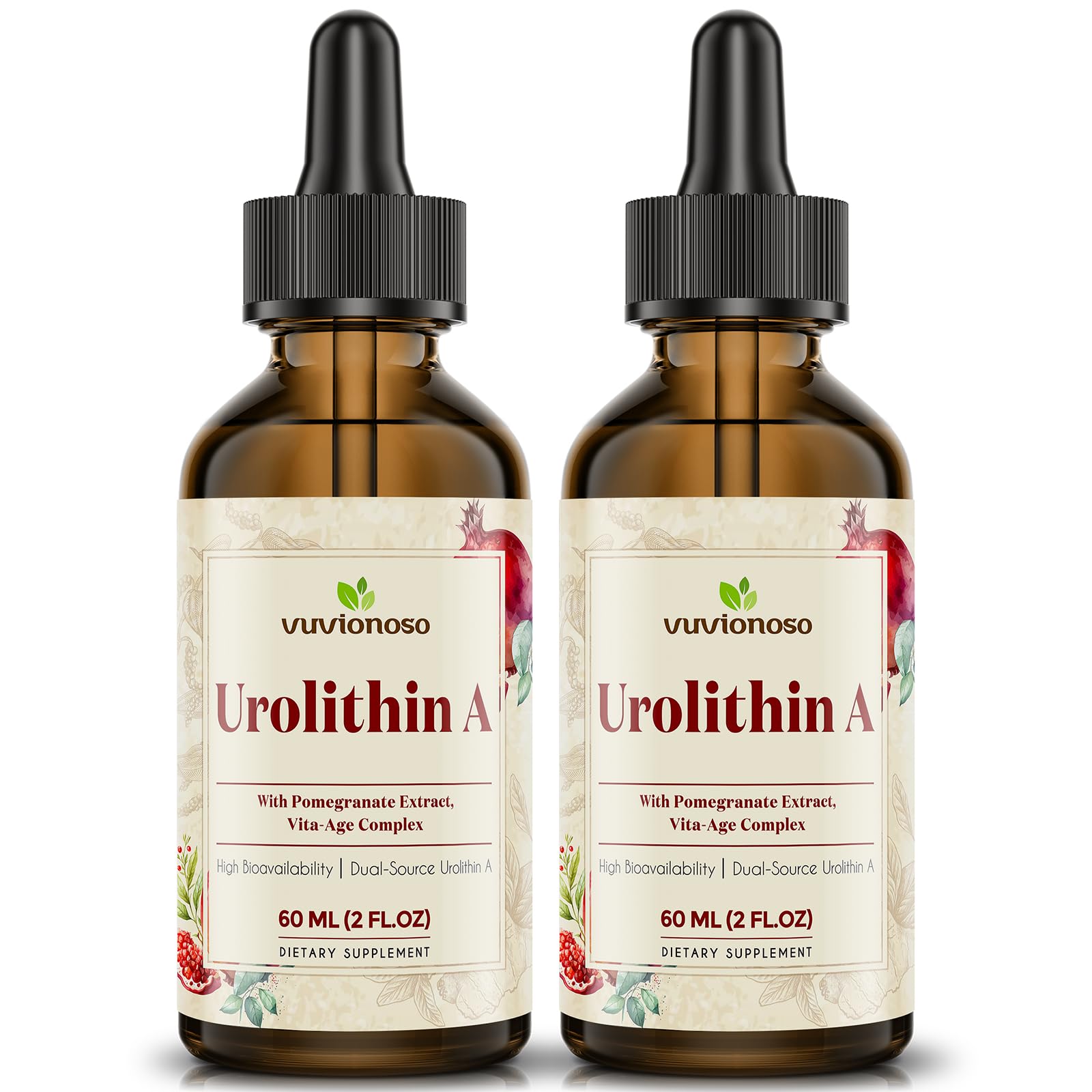 Gotas líquidas ViveSano urolitina A 2000mg 60ml