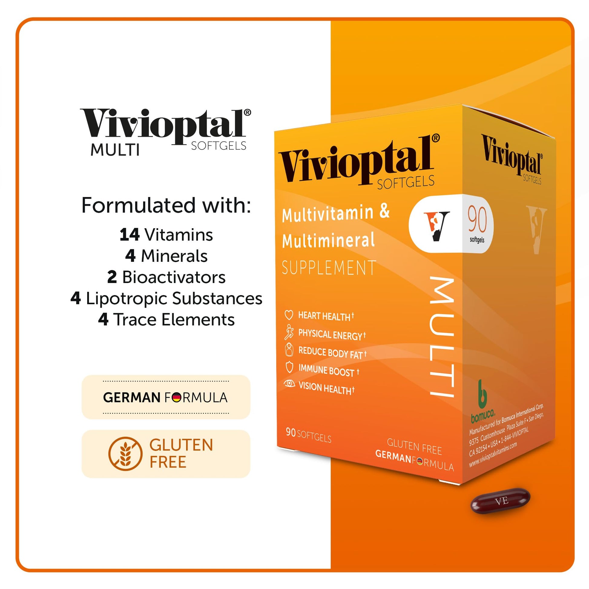 Vivioptal 90 Cápsulas con imagen de la cápsula