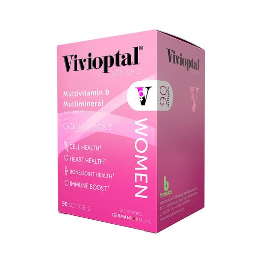 Vivioptal Mujeres multivitamínico CoQ10 Omega-3