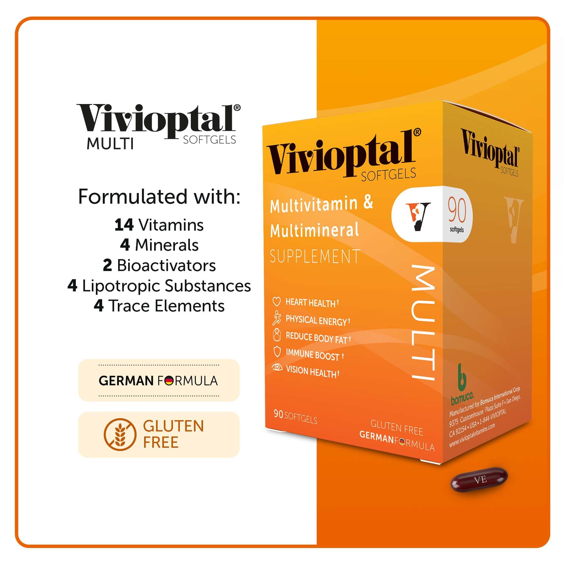 Vivioptal Multi con vitaminas y minerales