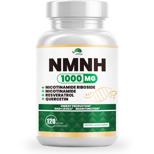 VPKIN NMNH suplemento cápsulas para energía y salud celular