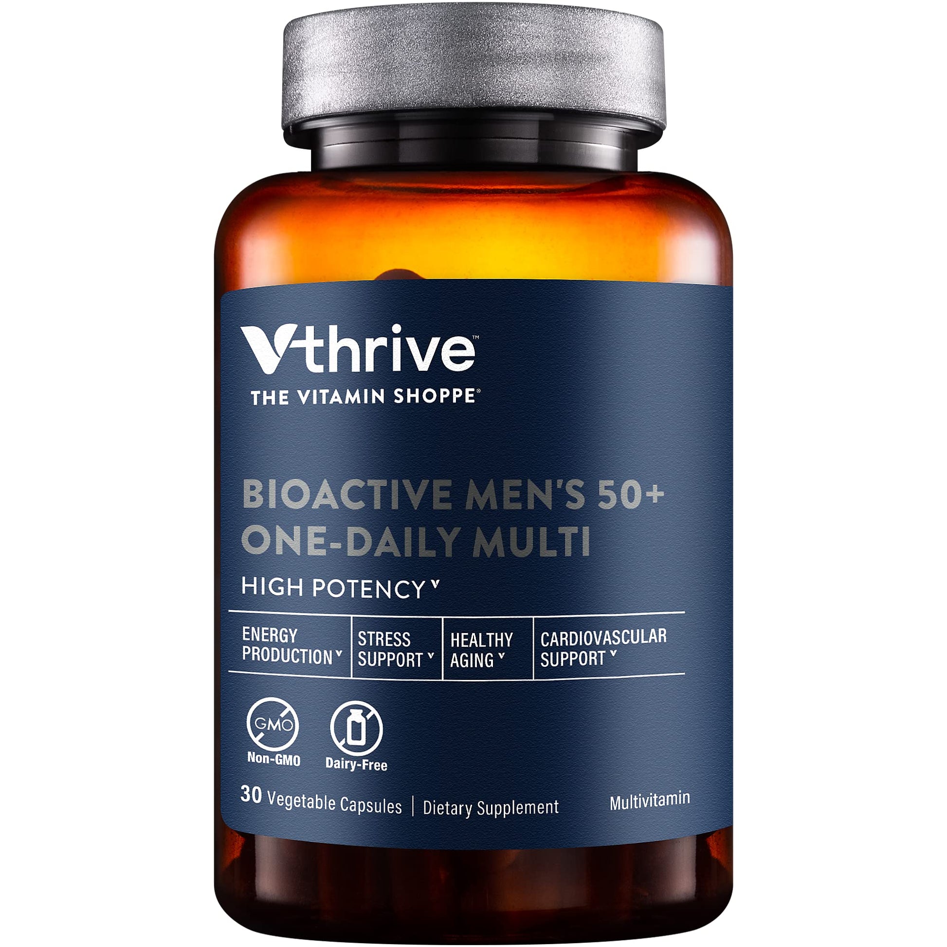 Vthrive multivitamínico hombres 50 cápsulas vegetales