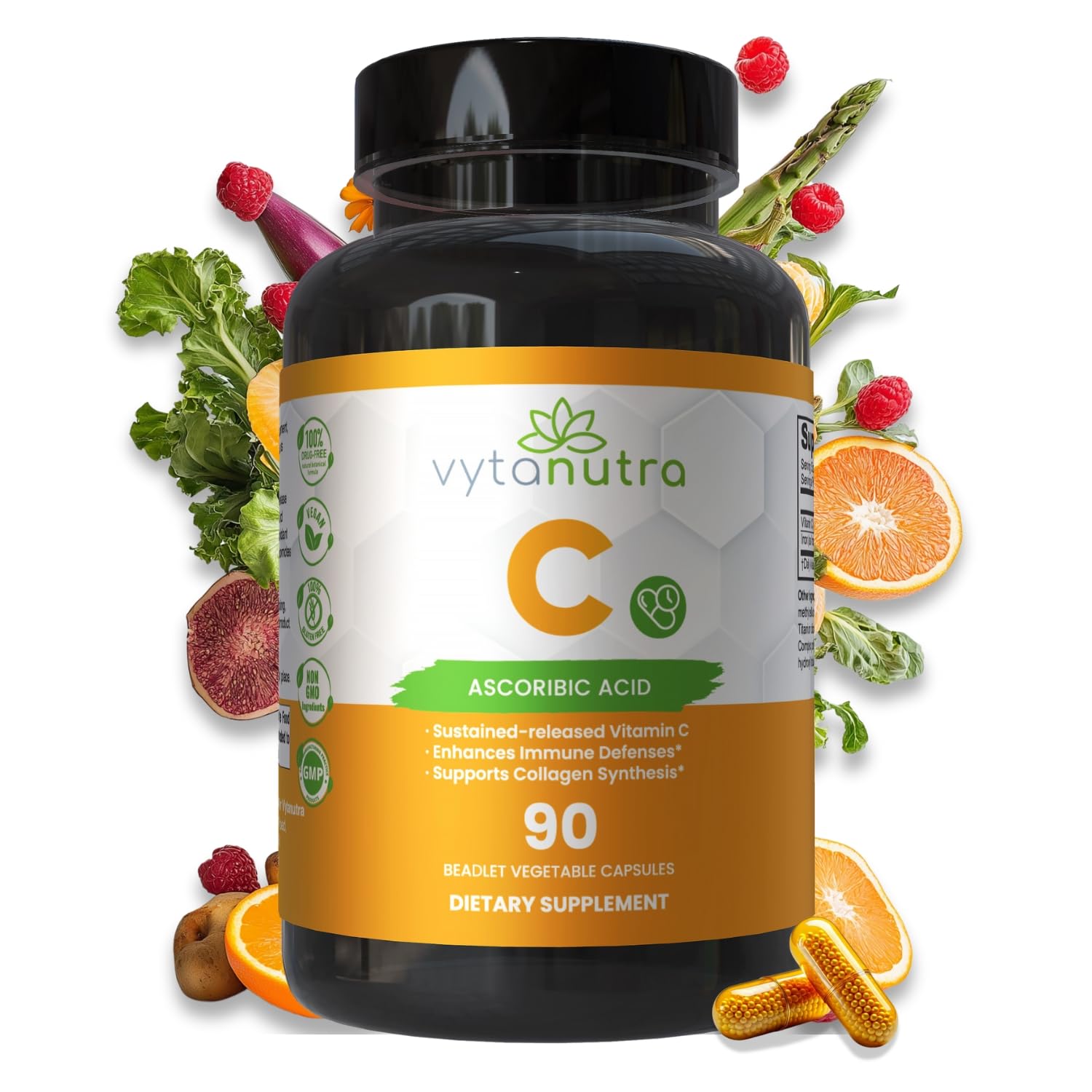 Vytanutra Vitamina C con Hierro 90 Cápsulas