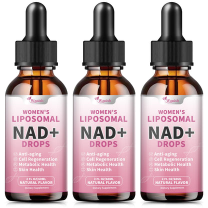 Wanish gotas liposomales NAD suplemento 500 mg energía celular