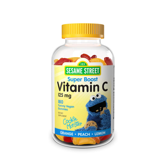 Webber Naturals gomitas vitamina c Sesame Street niños