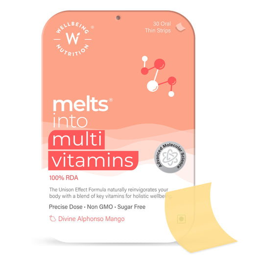 WELLBEING NUTRITION Melts Multivitaminas paquete