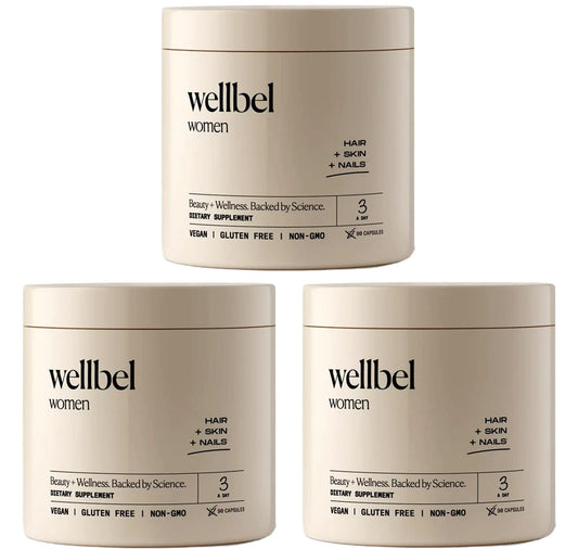 Suplemento WELLBEL para mujeres cabello piel y uñas