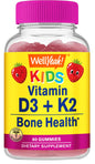 Gomitas WellYeah vitaminas D3 y K2 para niños frasco