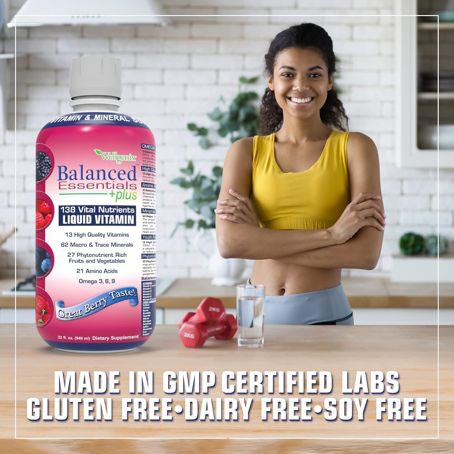 Wellgenix Balanced Essentials sin gluten ni lácteos