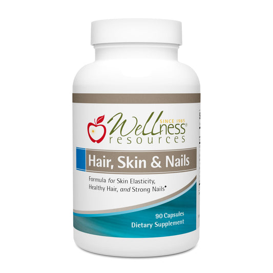 Wellness Resources cápsulas para cabello, piel y uñas 90 unidades