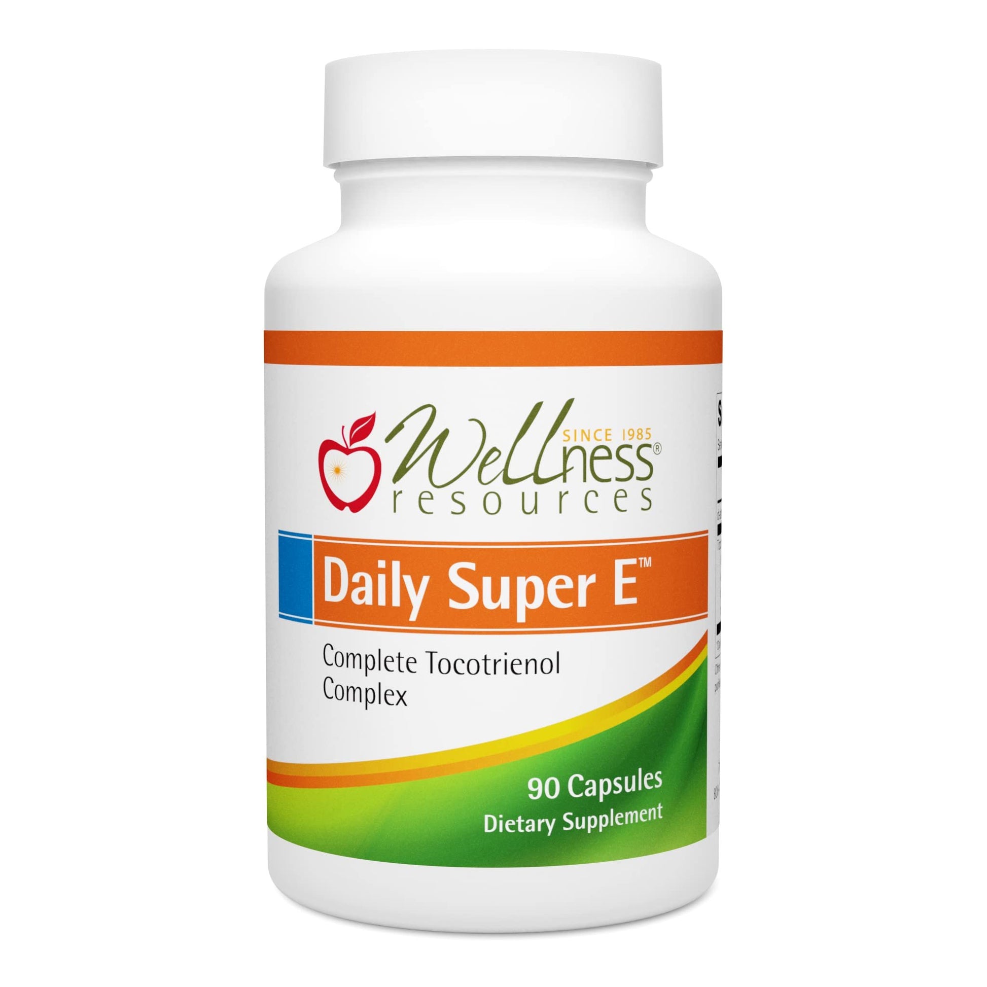 Wellness Resources Daily Super E vitamina e en cápsulas frasco