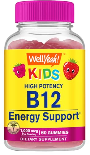 WellYeah gominolas vitamina b12 para niños sabor frutas del bosque