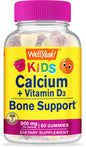 WellYeah gomitas calcio y vitamina d3 para niños 60 unidades