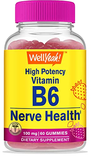 WellYeah gomitas vitamina B6 y C vista lateral