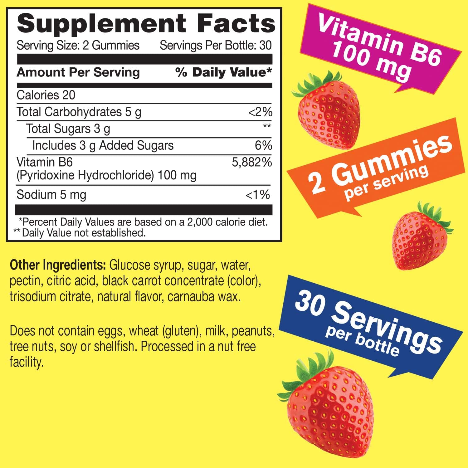 WellYeah gummies vitamina B6 presentación individual