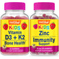 Paquete WellYeah vitamin D3 K2 y zinc gomitas para niños