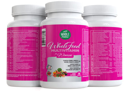 WHOLE NATURE multivitamínico suplementación diaria