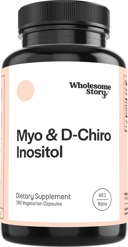Wholesome Story cápsulas de Myo Inositol para equilibrio hormonal