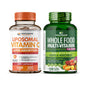 Wholesome Wellness cápsulas liposomales vitamina C multivitaminas mujeres