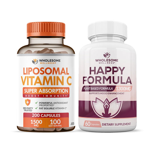 Wholesome Wellness cápsulas vitamina C liposomales 200 pastillas
