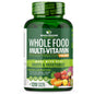 Wholesome Wellness Multivitamínico de alimentos integrales para hombres, con vitaminas y minerales naturales