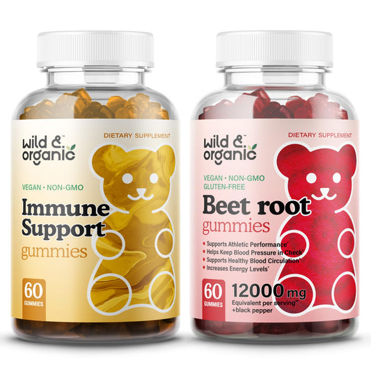 Wild Organic Gomitas de apoyo inmunológico y remolacha