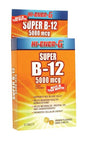 Windmill Hi-Ener-G Super B-12 5000 mcg caja 30 pastillas naranja