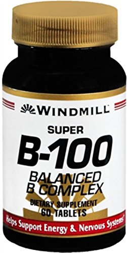 Windmill Super B-100 pack de 3 de 60 tabletas