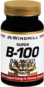 Windmill Super B-100 pack de 3 de 60 tabletas