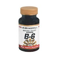 Windmill Vitamin B-6 250 mg tabletas frasco