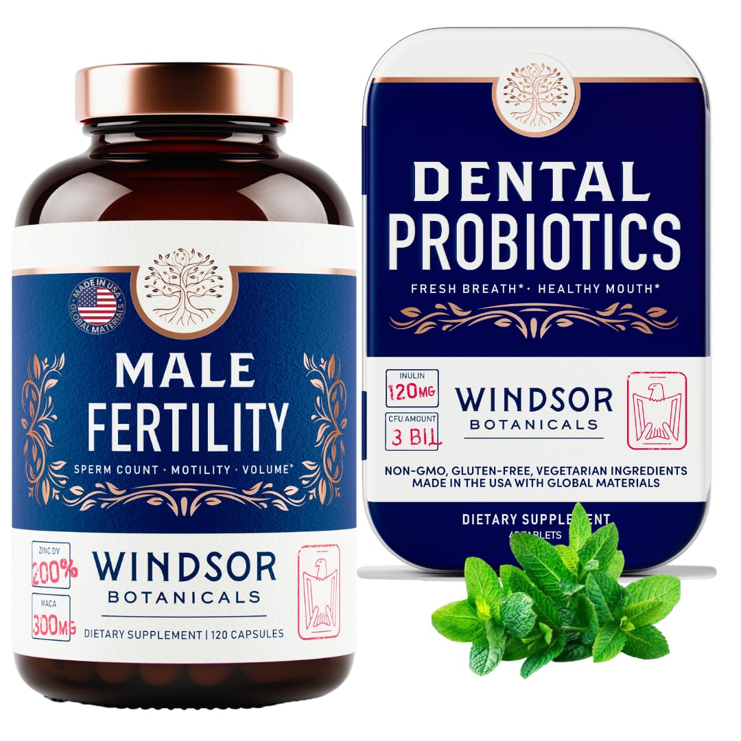 WINDSOR BOTANICALS probióticos dentales para salud de encías
