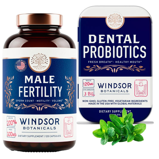 WINDSOR BOTANICALS probióticos dentales para salud de encías