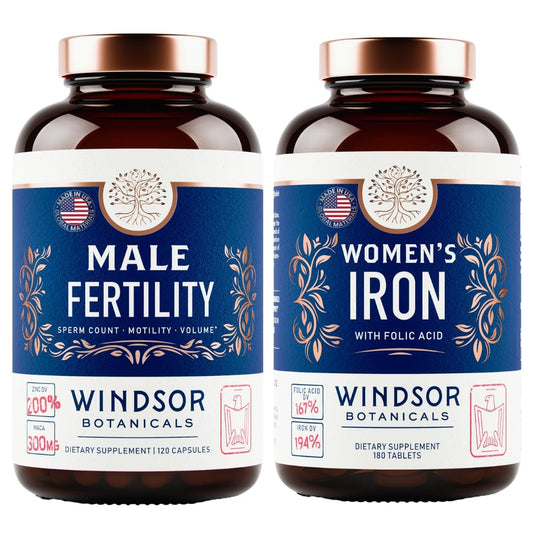 WINDSOR BOTANICALS suplemento fertilidad masculina caja
