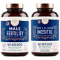 WINDSOR BOTANICALS suplemento fertilidad masculina y femenina paquete