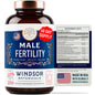 WINDSOR BOTANICALS suplemento fertilidad masculina raíz de maca 120 cápsulas