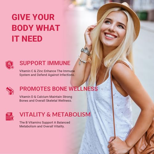 Wiszeen multivitamínico sin azúcar ni OGM con biotina.