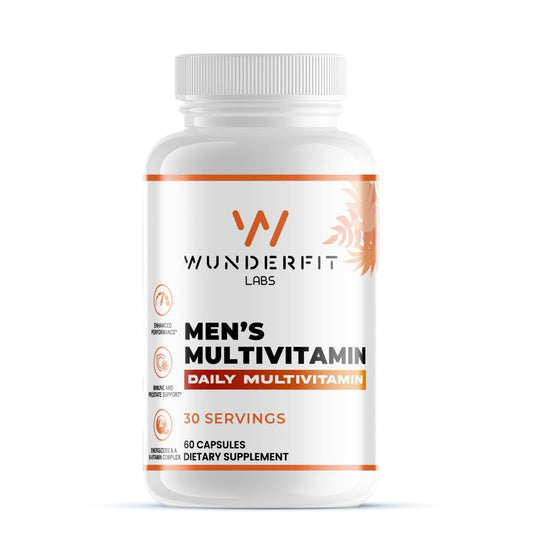 Multivitamínico Wunderfit Labs para hombres con 30 cápsulas