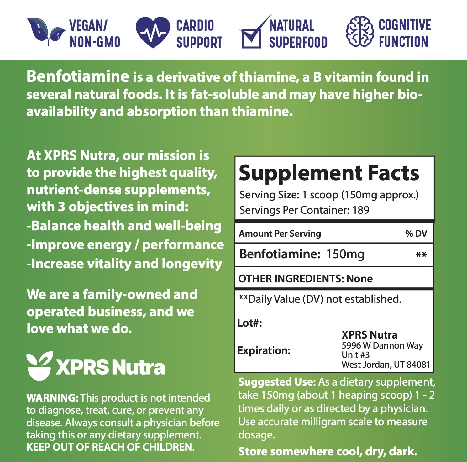 XPRS Nutra cápsulas separadas diseño snap shut para suplementos