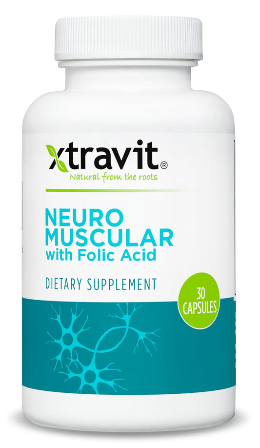 Xtravit Neuro Muscular suplemento natural contra calambres espasmos
