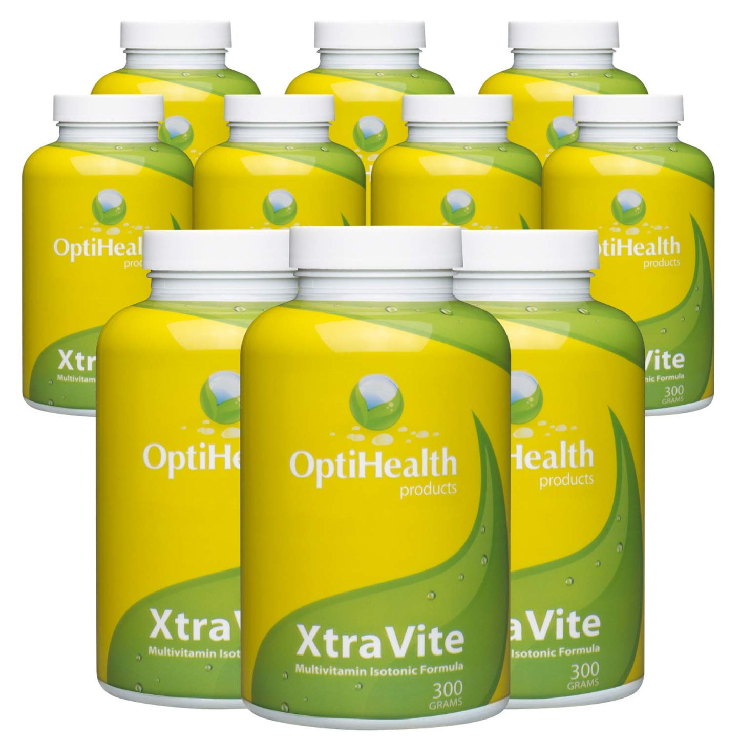 XtraVITE multivitamínico isotónico en envase amarillo