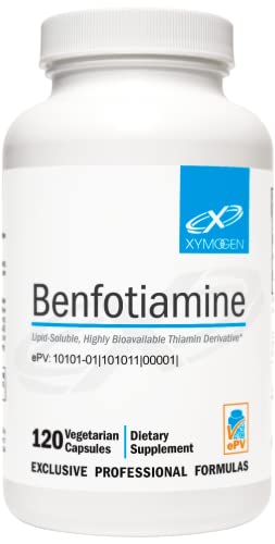XYMOGEN benfotiamina suplemento 300mg 120 cápsulas salud nerviosa