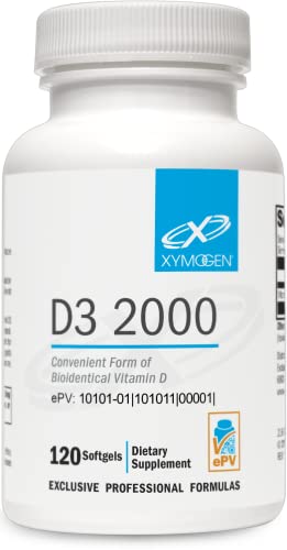 XYMOGEN D3 2000 softgels vitamina D3 biodisponible