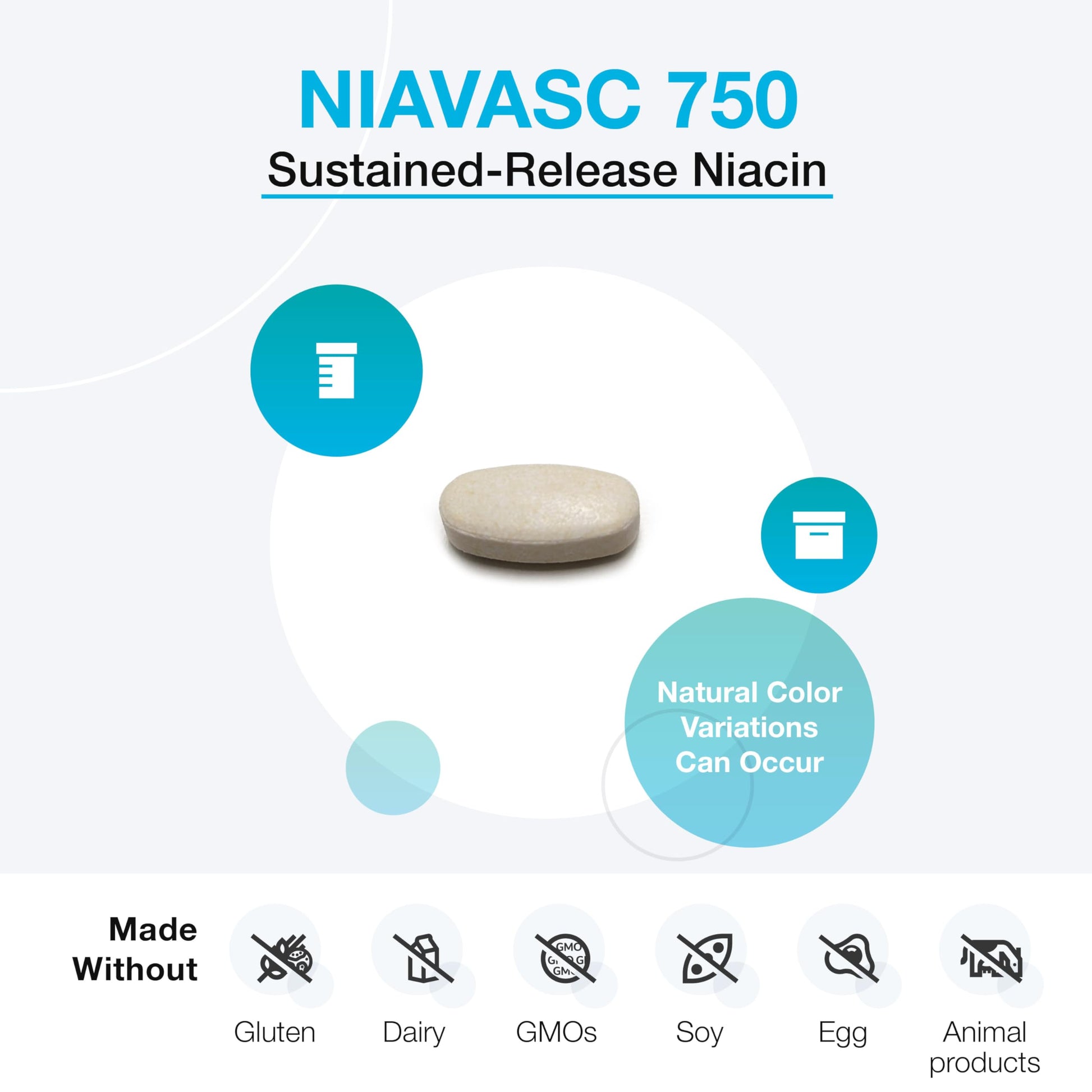 XYMOGEN niacina con tecnología de recubrimiento cera menor enrojecimiento