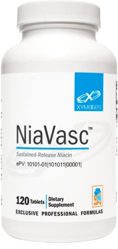 XYMOGEN NiaVasc Niacina 500 mg suplemento envase