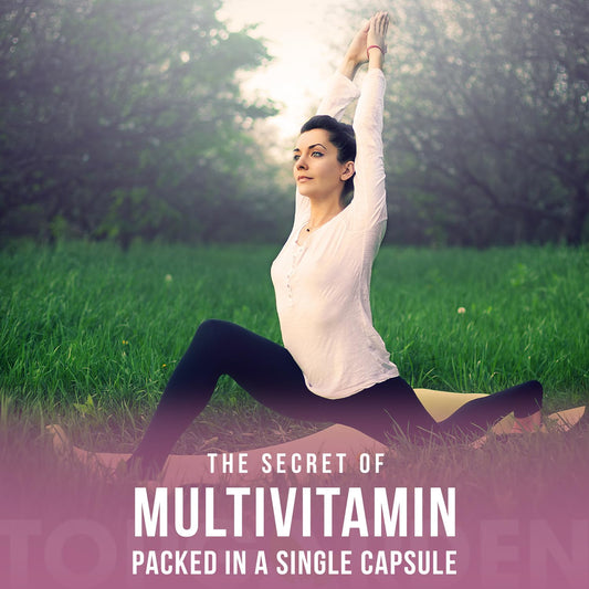 Yoga en campo abierto multivitamínico cápsula única