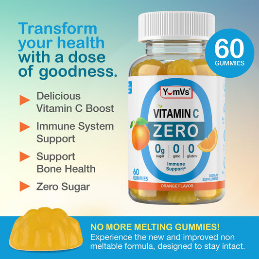 Etiqueta frontal Yum-Vs Gominolas Vitamina C