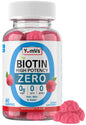 Yum-Vs gomitas biotina 5000mcg sin azúcar para cabello